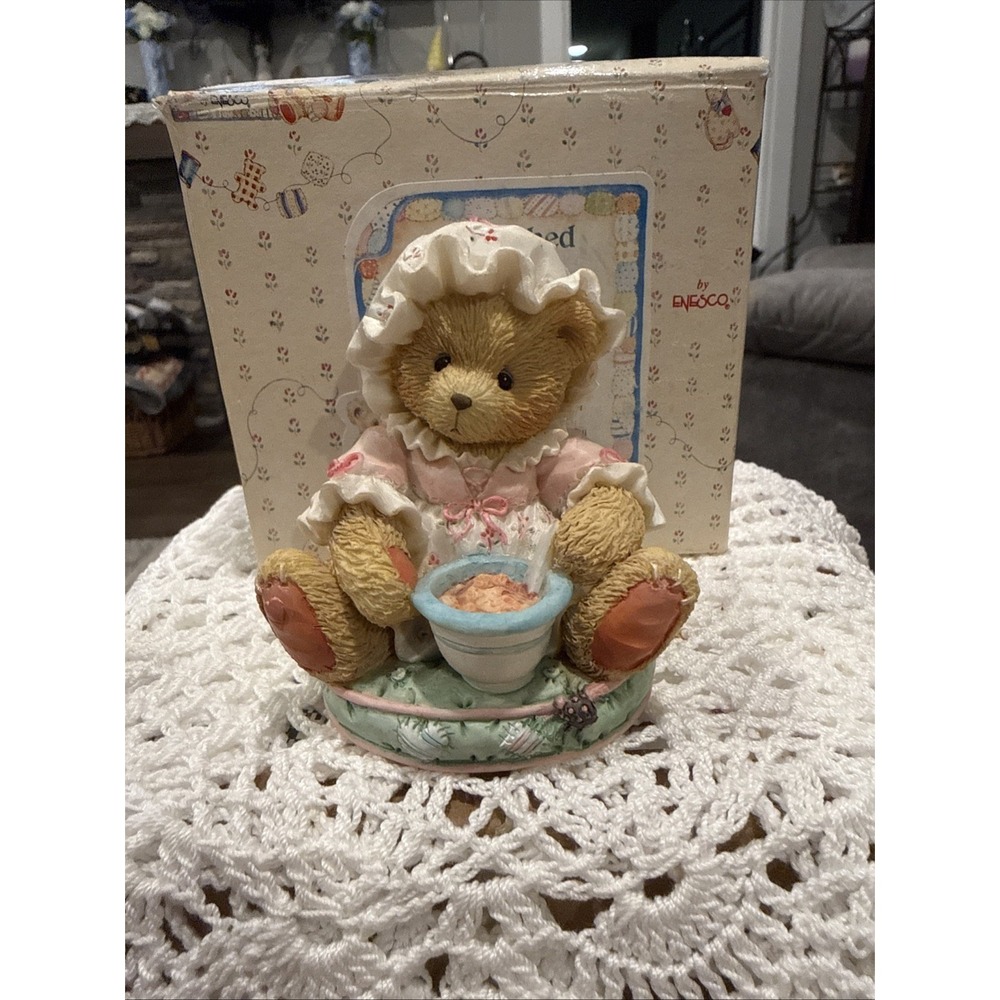 Cherished Teddies "Little Miss Muffet" – I'm Never Afraid With You At My Side